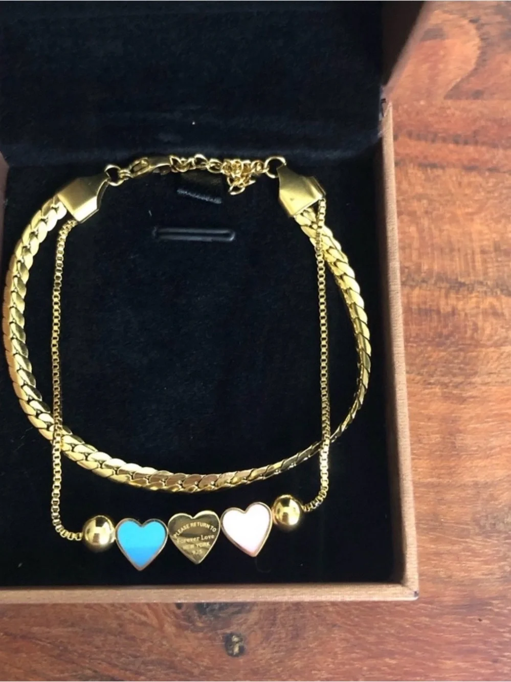 N/A gold heart